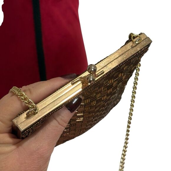 Vintage Fine Arts Beaded Evening Bag Japan - Picture 8 of 16